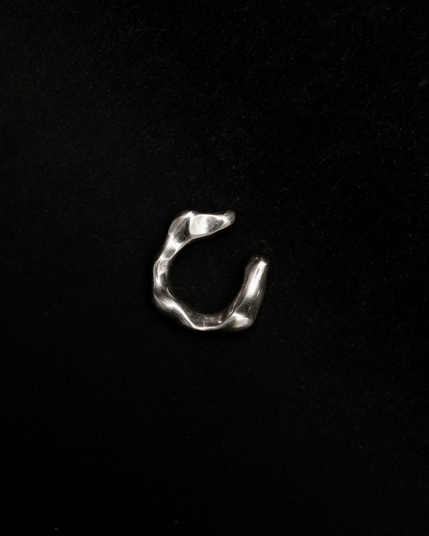Fluid Sterling Silver Cuff